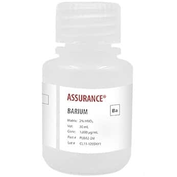 Spex  Assurance® Grade Barium, 1,000 µg/mL