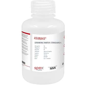 Spex  Assurance® Grade Drinking Water Standard Sets for AA & ICP