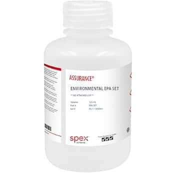 Spex  Assurance® Grade Environmental EPA Sets for AA & ICP