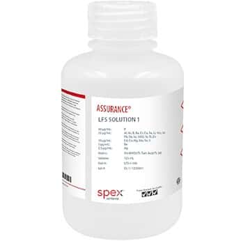 Spex  Assurance® Grade Laboratory Fortifying Stock (LFS) Solutions