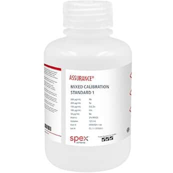 Spex  Assurance® Grade Mixed Calibration Standards 1 for AA & ICP