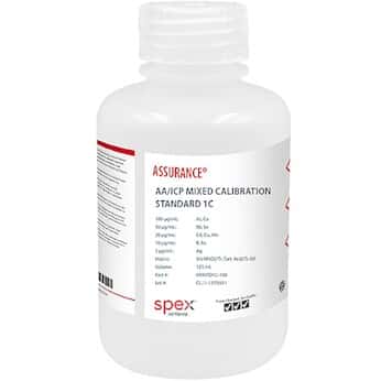 Spex  Assurance® Grade Mixed Calibration Standards 1C for AA & ICP