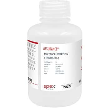 Spex  Assurance® Grade Mixed Calibration Standards 2 for AA & ICP