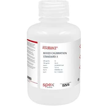 Spex  Assurance® Grade Mixed Calibration Standards 3 for AA & ICP