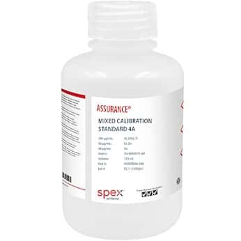 Spex  Assurance® Grade Mixed Calibration Standards 4A for AA & ICP