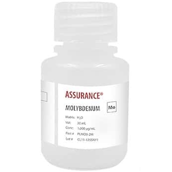 Spex  Assurance® Grade Molybdenum, 1,000 µg/mL