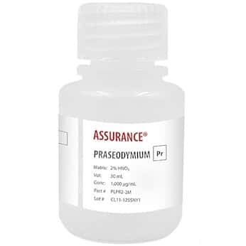 Spex  Assurance® Grade Praseodymium, 1,000 µg/mL for AA and ICP
