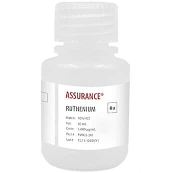 Spex  Assurance® Grade Ruthenium, 1,000 µg/mL