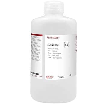 Spex  Assurance® Grade Scandium, 10,000 µg/mL