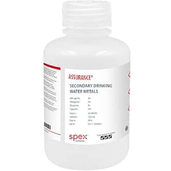 Spex  Assurance® Grade Secondary Drinking Water Metals for AA & ICP
