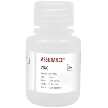 Spex  Assurance® Grade Zinc, 1,000 µg/mL