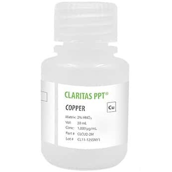 Spex  Claritas PPT® Grade Copper for ICP-MS