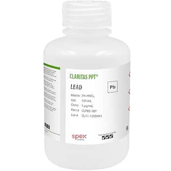 Spex  Claritas PPT® Grade Lead for ICP-MS