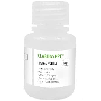 Spex  Claritas PPT® Grade Magnesium for ICP-MS, 1,000 µg/mL