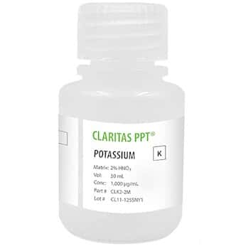 Spex  Claritas PPT® Grade Potassium for ICP-MS, 1,000 µg/mL