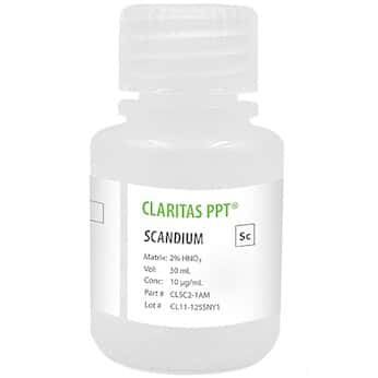 Spex  Claritas PPT® Grade Scandium for ICP-MS, 10 µg/mL