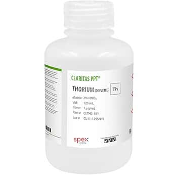Spex  Claritas PPT® Grade Thorium (Depleted) for ICP-MS in 2% HNO3