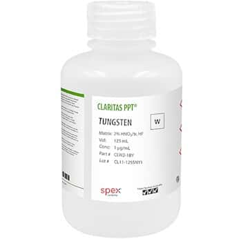 Spex  Claritas PPT® Grade Tungsten for ICP-MS, 1 µg/mL