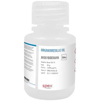 Spex  Molybdenum Organometallic Standards in Base Oil