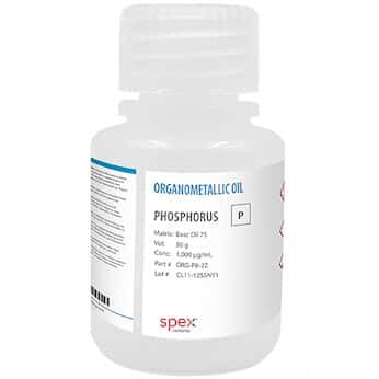 Spex  Phosphorus Organometallic Standards in Base Oil