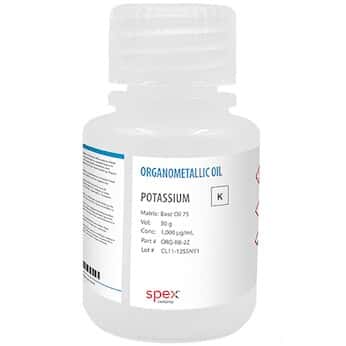 Spex  Potassium Organometallic Standards in Base Oil