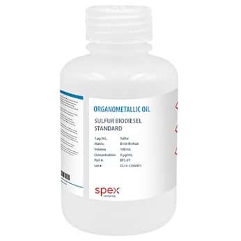 Spex  Single-Element Sulfur Biodiesel Standards