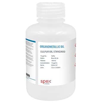 Spex  Sulfur Oil Standards for Diesel Fuel Analysis in Base Oil 20