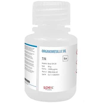 Spex  Tin Organometallic Standards in Base Oil