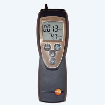 thumbnail image 2 of Testo 512-1 Digital Manometer - Measures Gas Pressure For HVAC Systems (0-80 InH2O) 2 of 11