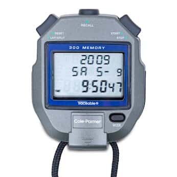 Traceable® 300-Memory All-Function Stopwatch with Calibration