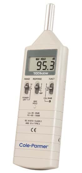 Traceable® Digital Sound Level Meter with Calibration