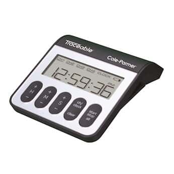Traceable® Four-Channel Timer with Antimicrobial Protection