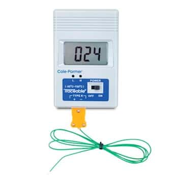 Traceable® Remote-Monitoring Type K Thermocouple Thermometers with Calibration