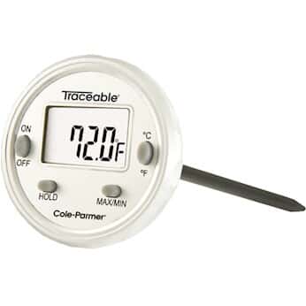 Traceable® Water-Resistant Metal Thermometers with Calibration