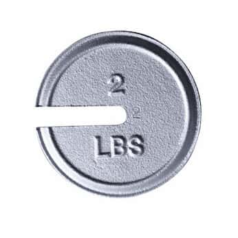 Troemner Class-6 Avoirdupois Cast Iron Slotted Weights