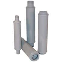 Absorptive Silencer for Compressors or Vacuum Pumps