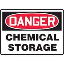 Danger: Chemical Storage