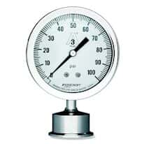 Ashcroft® 3.5" Dry Sanitary Pressure Gauges