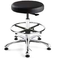 BEVCO ESD Vinyl Cleanroom Stools
