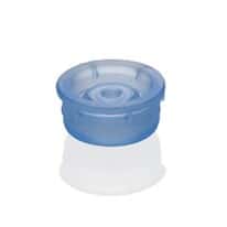 BrandTech® Disposable Round Caps for Ultra-Micro UV-Cuvettes, PE, Colored, 100/Pk