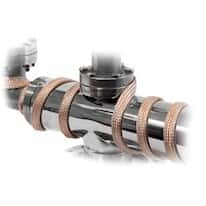 BriskHeat® Fibrox High-Temperature Heating Tapes with Leads on Opposite Ends-240 VAC