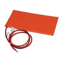Silicone-Rubber Heater Blankets Plastic Surfaces - 120 VAC