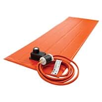 Silicone-Rubber Heater Blankets Plastic Surfaces with Control-240 VAC