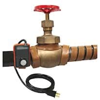 Silicone Rubber Heating Tapes with Adjustable Thermostat Control