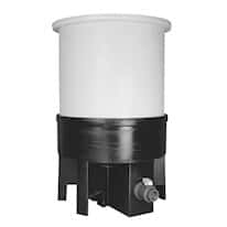 Conical-Bottom Open-Top Tanks with Stands