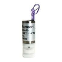 Cole-Parmer® 3-Way, Normally Open & Normally Closed Solenoid Pinch Valves
