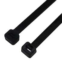 Cole-Parmer® Cable Zip Ties, Black Nylon