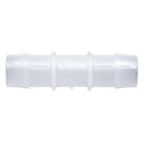 Cole-Parmer® Cleanroom Hose Barb Fittings, Straight Union, Animal-Derivative-Free Polypropylene