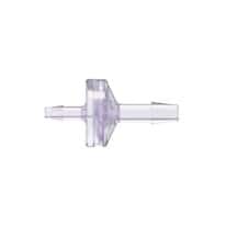 Cole-Parmer® Enlarging Check Valves, Gamma-Stable Polycarbonate