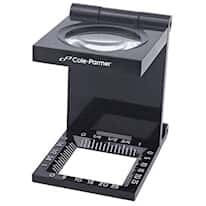 Cole-Parmer Fold-Up Benchtop Magnifiers